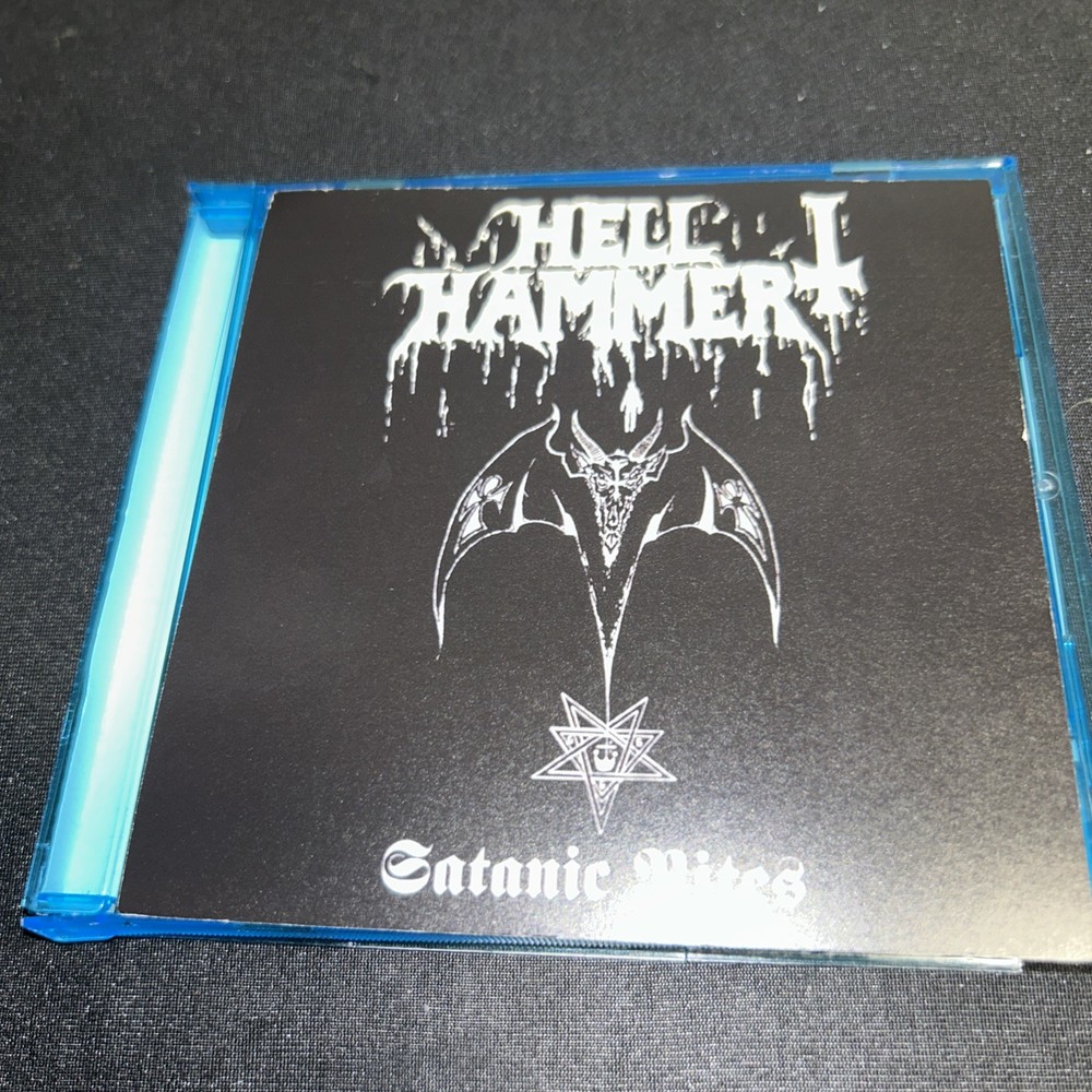Hellhammer Satanic Rites cd black death doom metal 80s Celtic Frost Venom