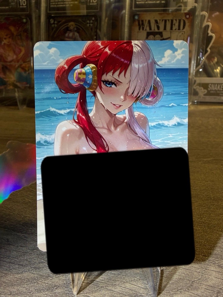 One Piece Anime Uta Custom Spicy Waifu Collectible Card Non-TCG