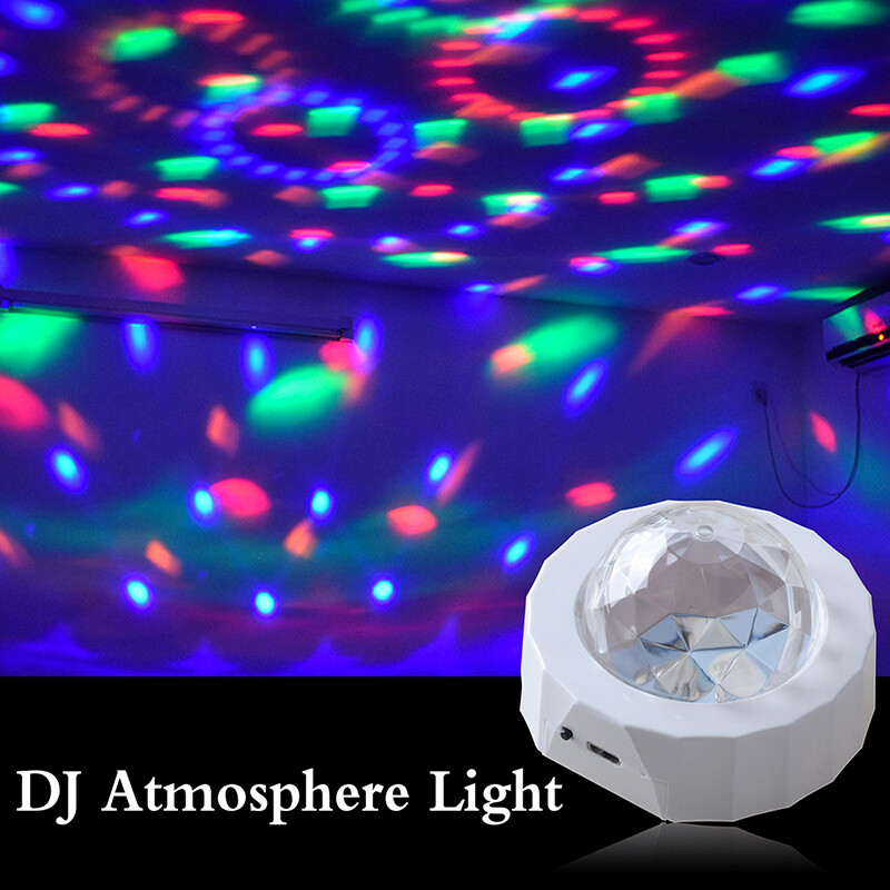 Car LED Ambient Light Interior Lighting DJ Atmosphere Lamp Portable Night Light