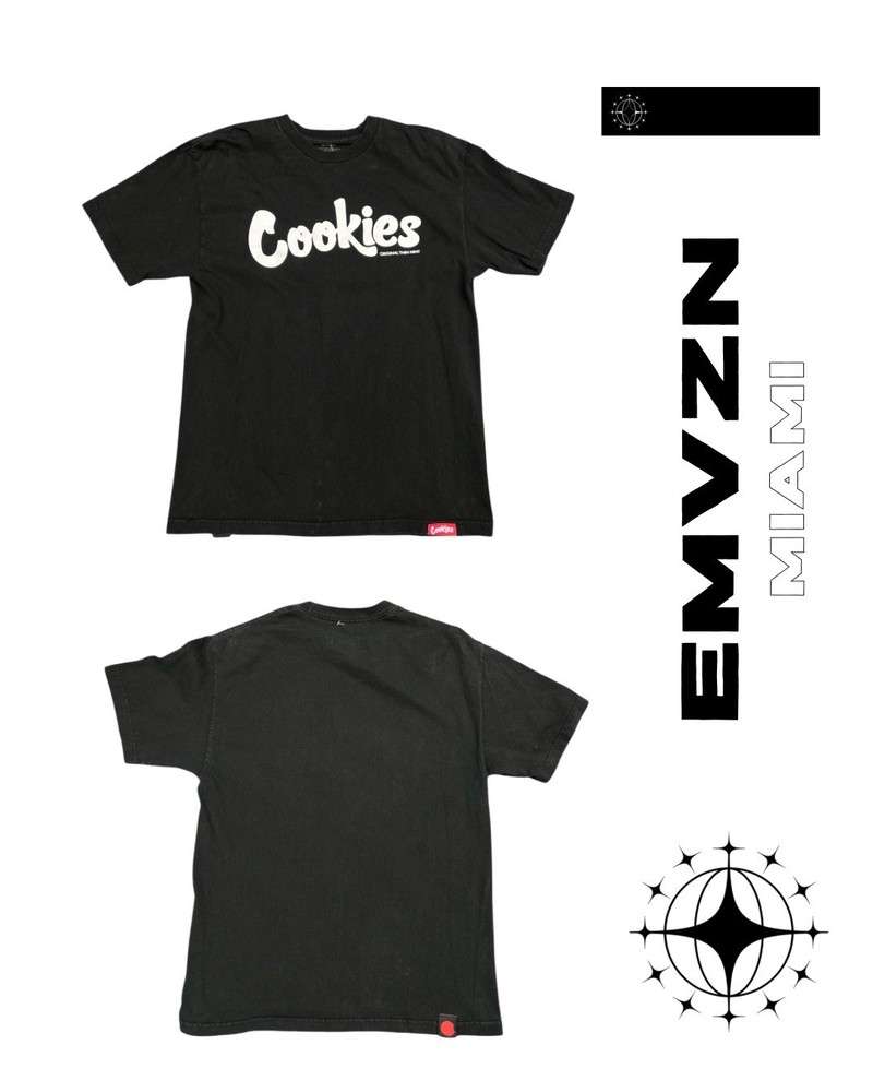 Cookies Original Thin Mint Black Short Sleeve T-Shirt Size Large