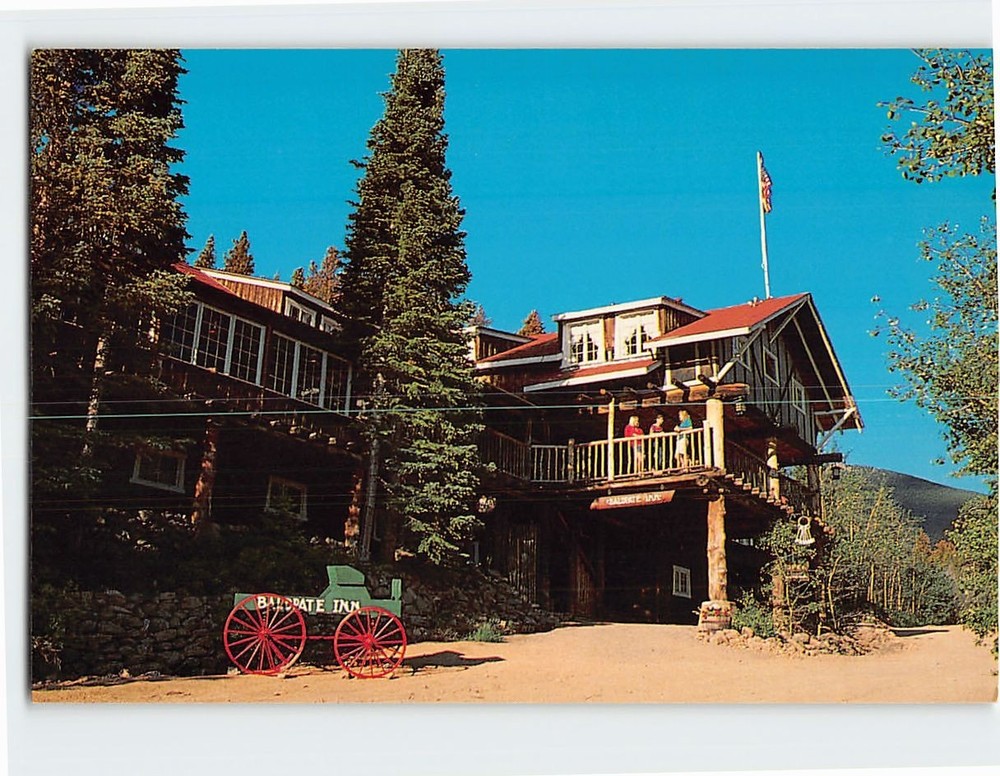 Postcard Baldpate Inn Estes Park Colorado USA