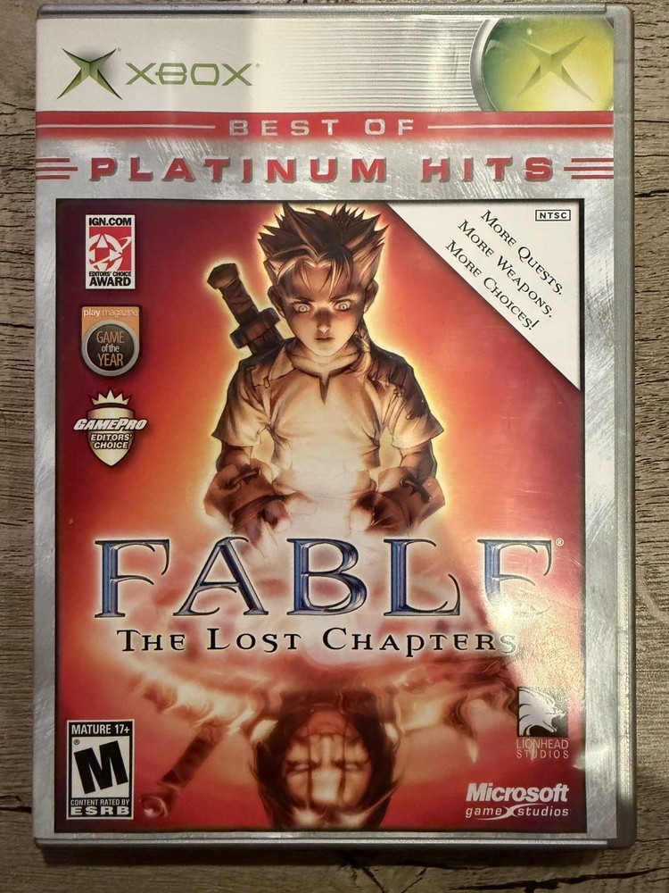 Fable: The Lost Chapters [Best Of Platinum Hits] CIB (Microsoft Xbox, 2004)