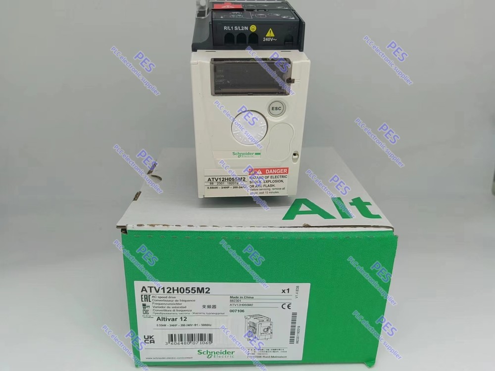 1 PCS Brand NEW Schneider INVERTER ATV12H055M2 0.55kw in Box