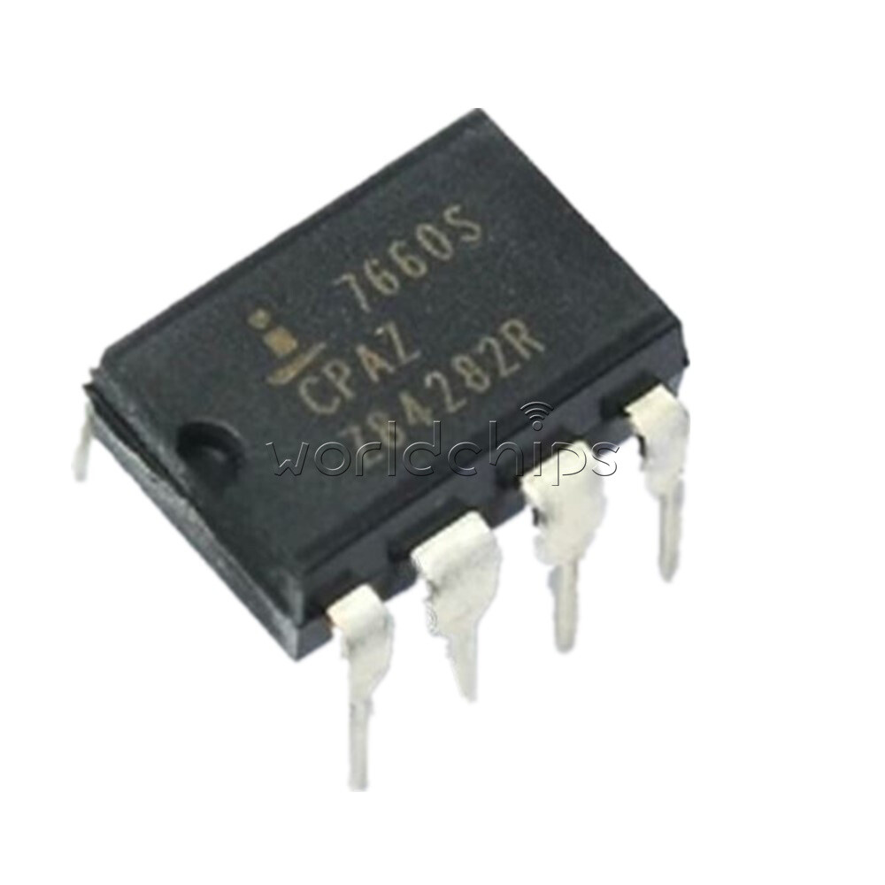 10PCS DIP-8 ICL7660SCPAZ ICL7660S CMOS Voltage Converter IC INTERSIL