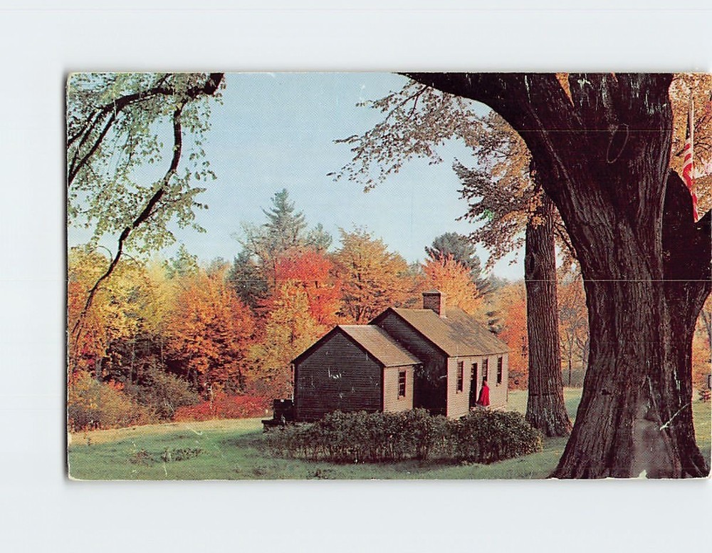 Postcard Daniel Webster Birthplace Franklin NH