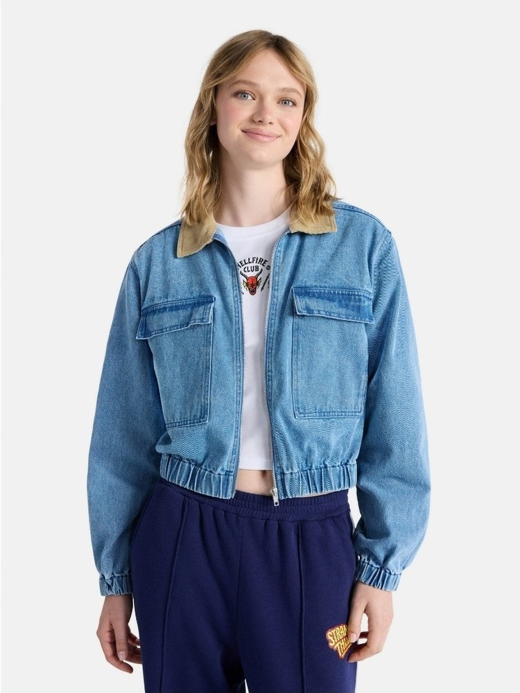 Stranger Things Denim Jacket Sizes XS,S,M,L,XL buy more and save