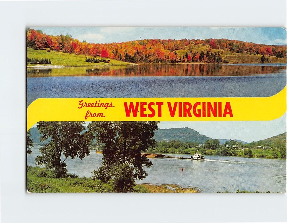 Postcard Greetings from West Virginia