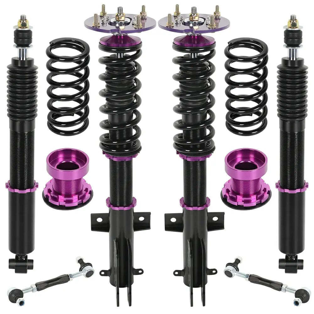 Coilovers Struts Suspension Spring Kit For Ford Mustang 2005-2014 Adj. Height