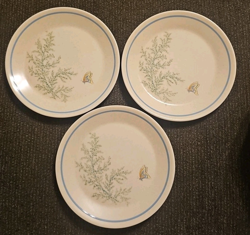 Lenox Temper Ware Fancy Free Salad Plates 8