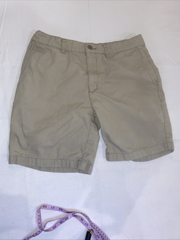 Patagonia Shorts Mens 30 Khaki Organic Cotton Chino Flat Front Casual Wear 30x6