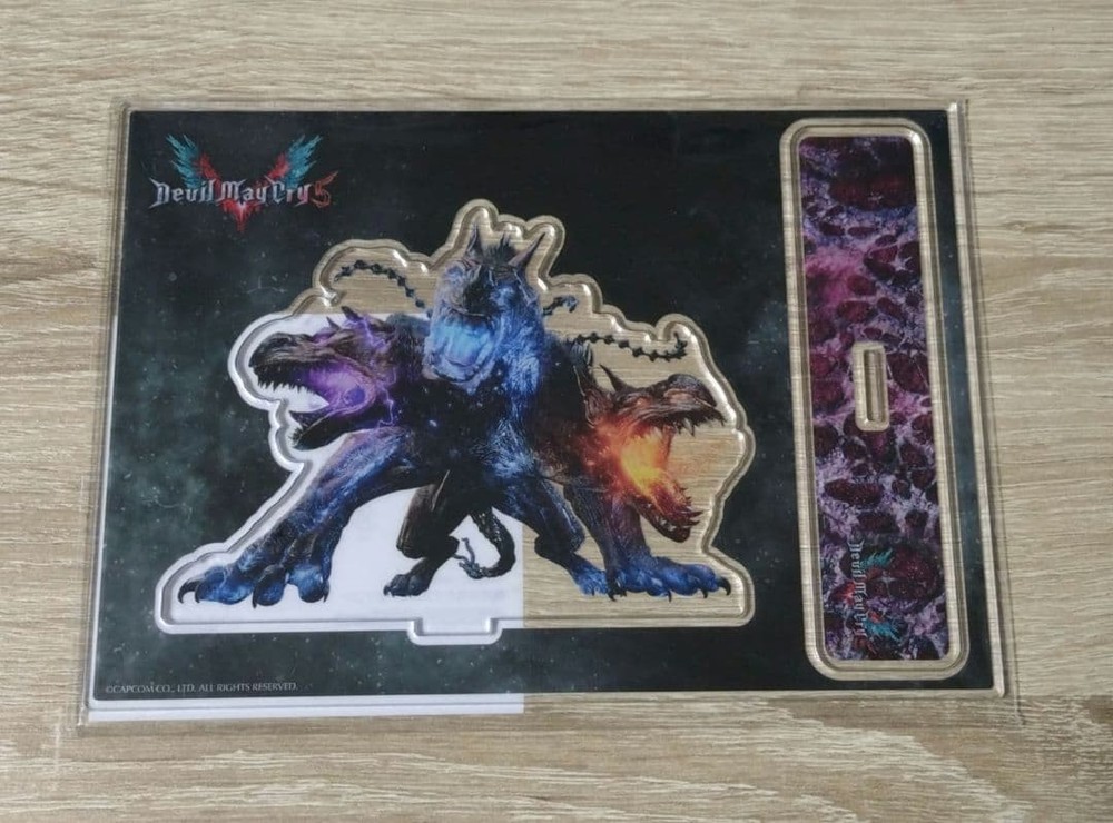 Devil May Cry Official Shop Limited Acrylic Stand King Cerberus #f54f39