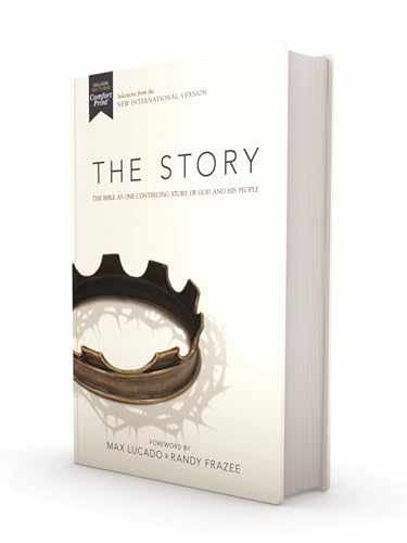 NIV, The Story, Hardcover, Comfort - Hardcover, by Zondervan - Very Good b