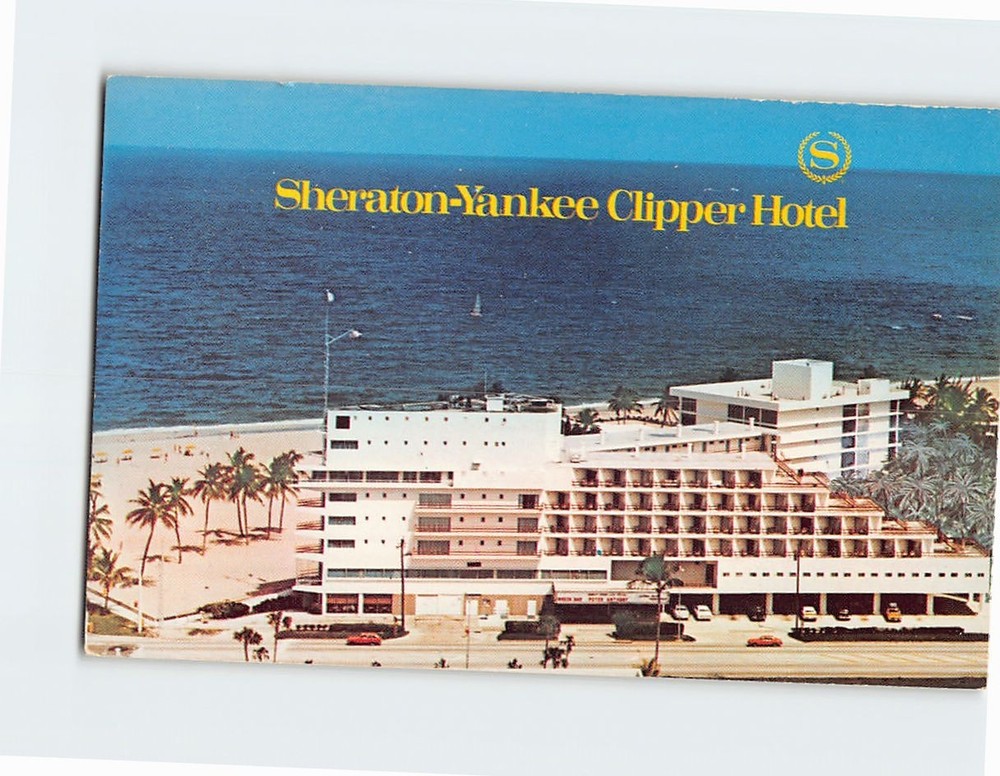 Postcard Sheraton-Yankee Clipper Hotel Fort Lauderdale Florida USA
