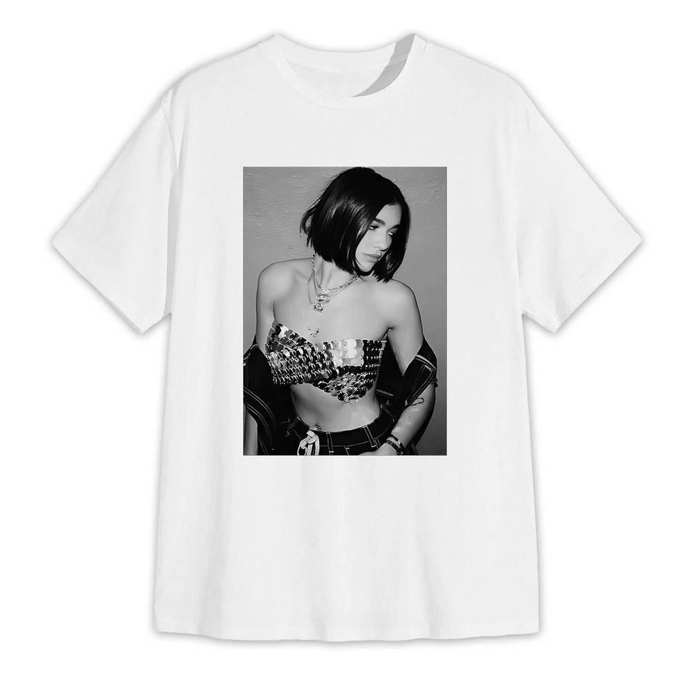 Dua Lipa Don't Start Now Retro New Trendy Graphic Custom Unisex T-Shirt