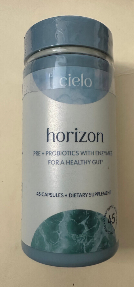 Cielo Horizon Prebiotics Probiotics w/ Digestive Enzymes - 45 ct - 11/2026