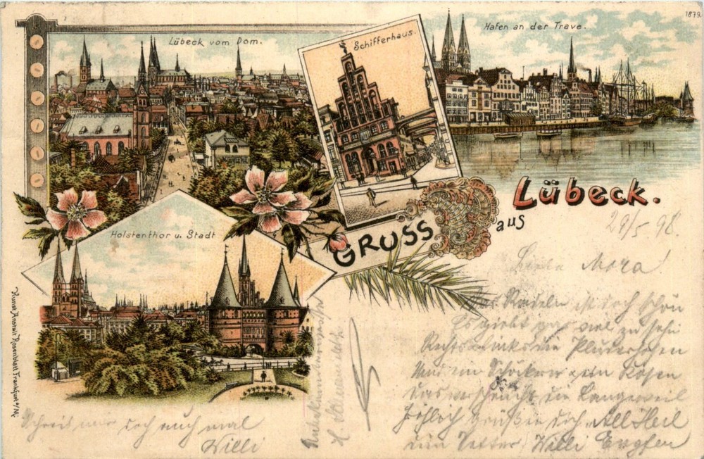 Greetings from Lübeck - Litho -428616