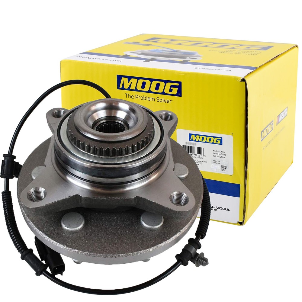 4WD MOOG Front Wheel Hub Bearings for Ford F-150 Lincoln Navigator 2011-14 6Lugs