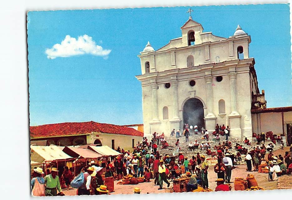 Postcard St. Thomas Church Chichicastenango Guatemala