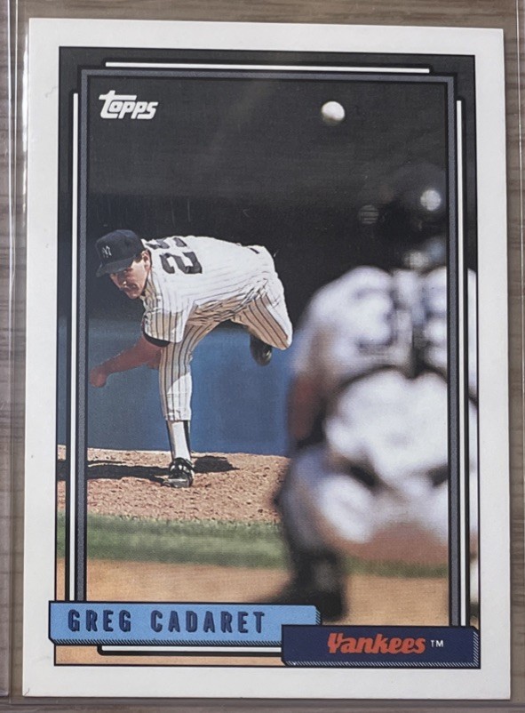 1992 Topps - Greg Cadaret #18