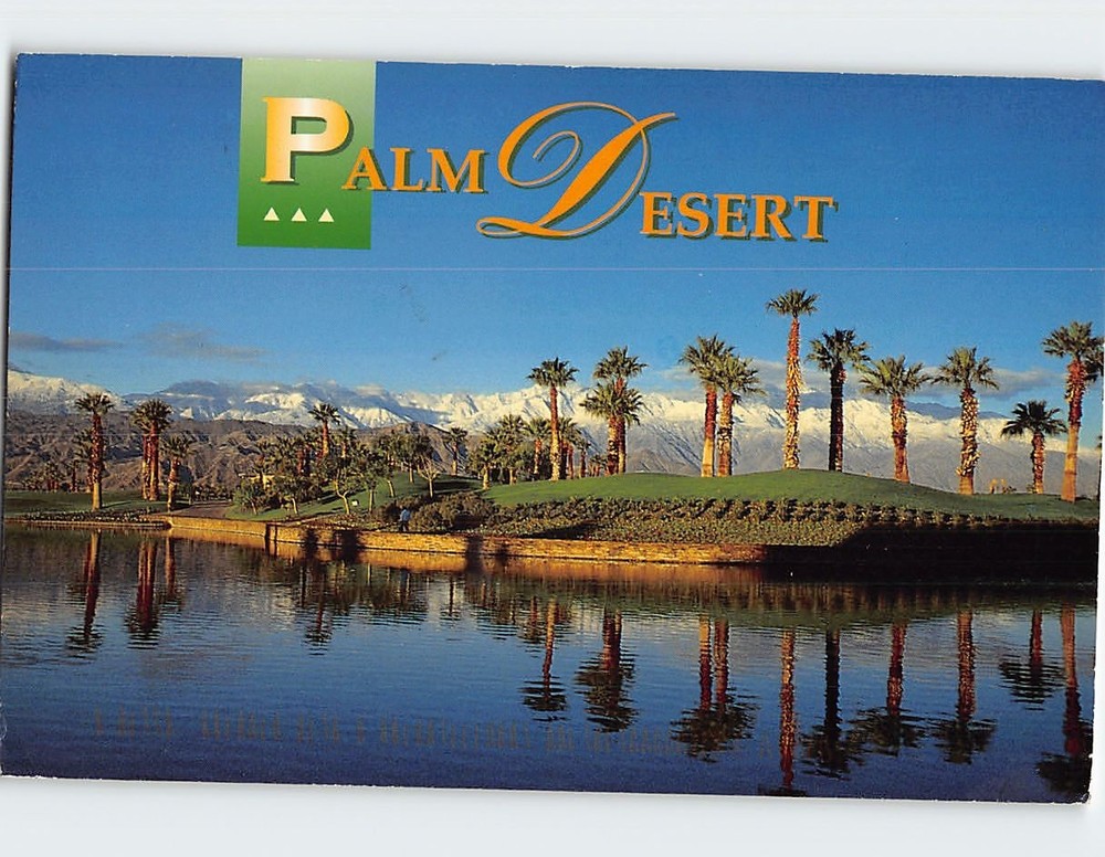Postcard Palm Desert California USA