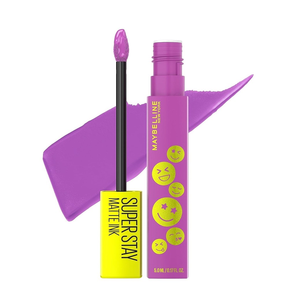 Maybelline Super Stay Matte Ink Liquid Lipstick in Euphoric - Long-Lasting Bold Color
