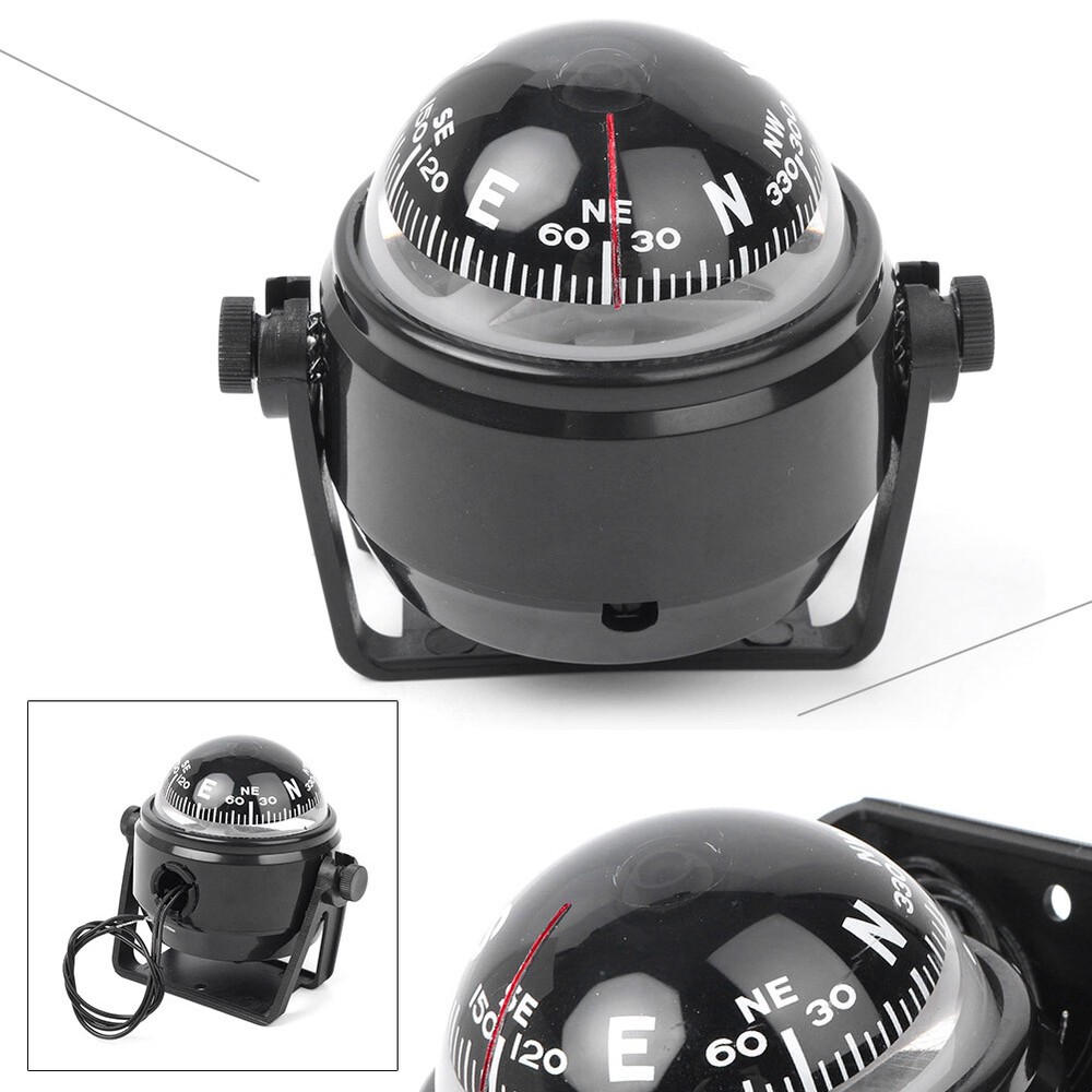 Military-Grade Vehicle Compass for Off-Road Hiking and Survival Navigation