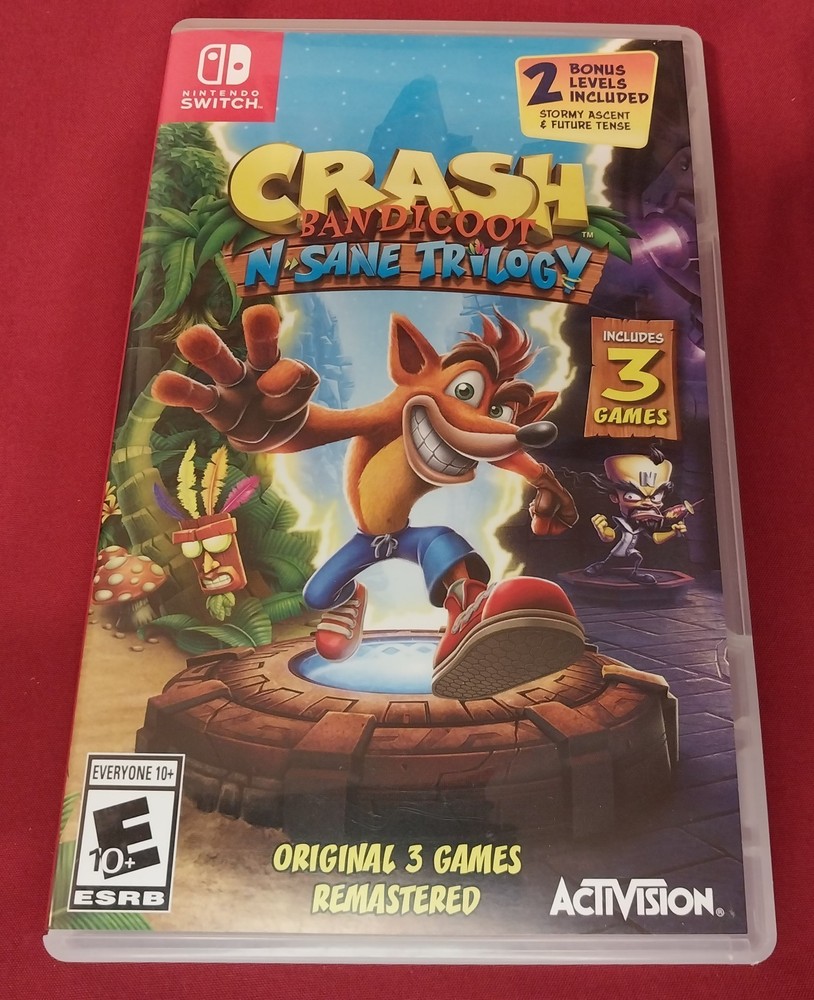 Crash Bandicoot N. Sane Trilogy - Nintendo Switch (Used)