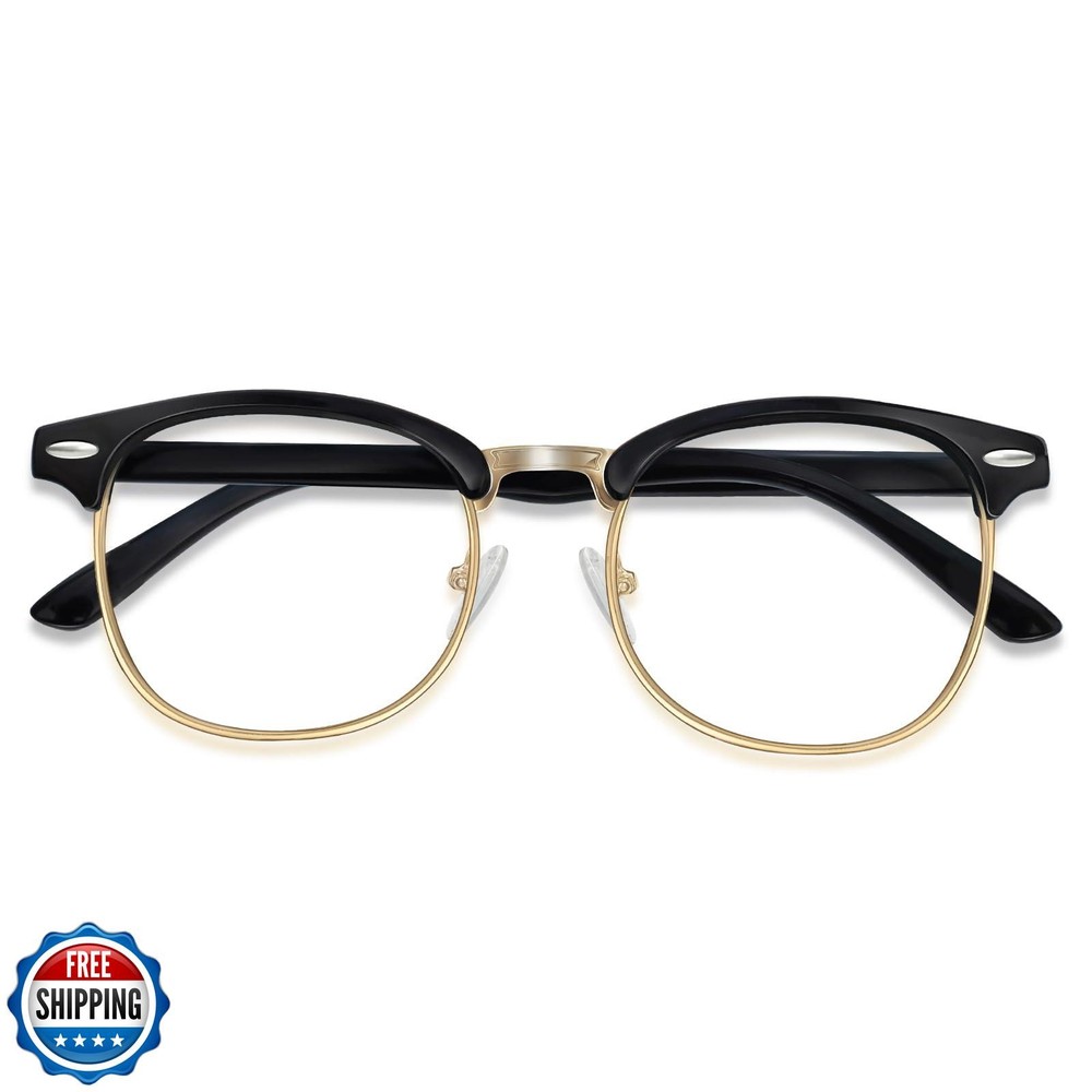 WINTOO Blue Light Glasses Men and Woman, 99% Blue Light Blocking