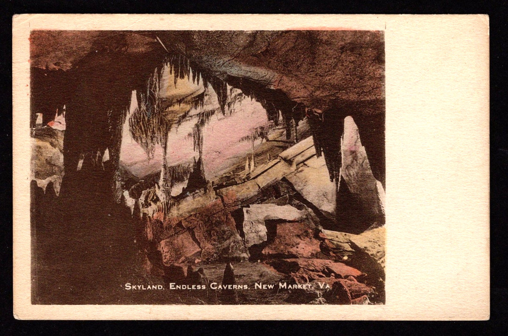 NEW MARKET VIRGINIA Endless Caverns SKYLAND Postcard