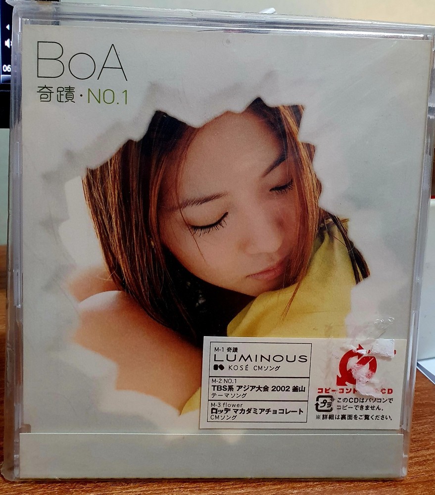BoA Kiseki 2002 JAPAN CD w/ OBI