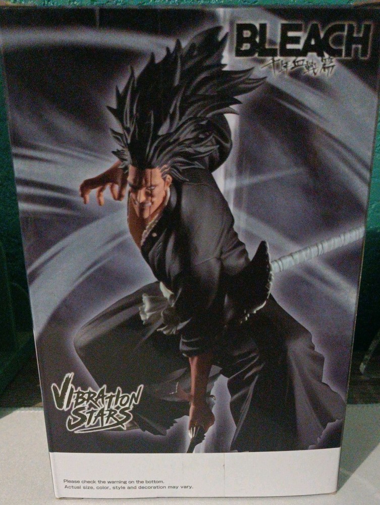 Kenpachi Zaraki Vibration Stars Figure Bleach Statue Banpresto Bandai