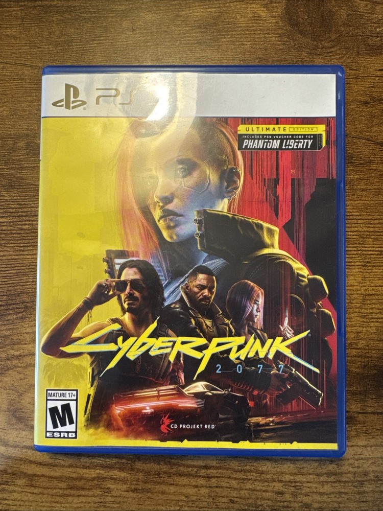 Cyberpunk 2077 Ultimate Edition | PlayStation 5 PS5 US | CIB Complete W Stickers