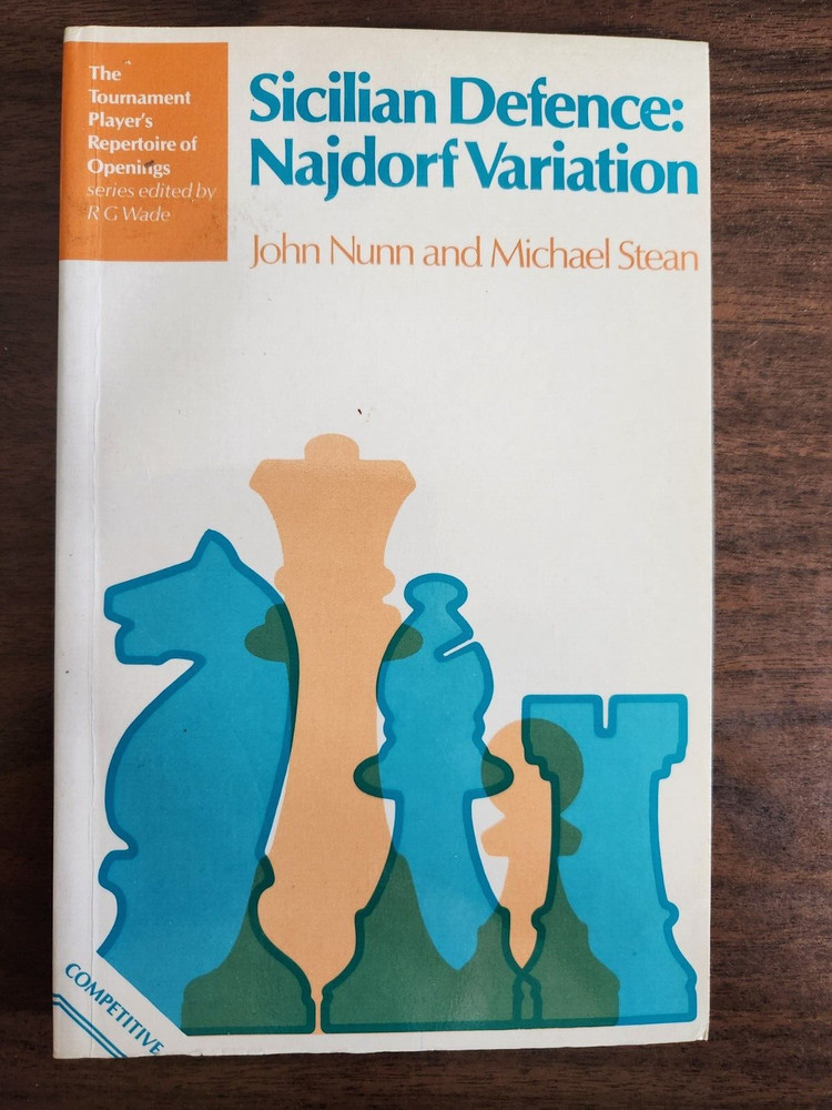 chess opening Sicilian Najdorf variation tree fragments (1982) paperback