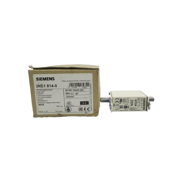 Siemens 3Ne1814-0 690Vac 20A (Pkg Of 3) Nsmp