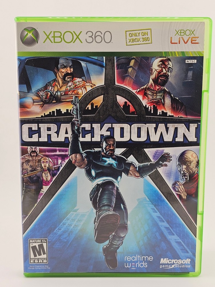 Microsoft Xbox 360 Crackdown CIB Cleaned & Tested