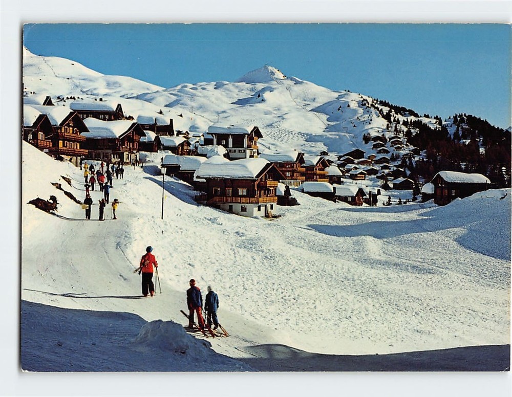 Postcard Wurzenbord Bettmeralp Switzerland