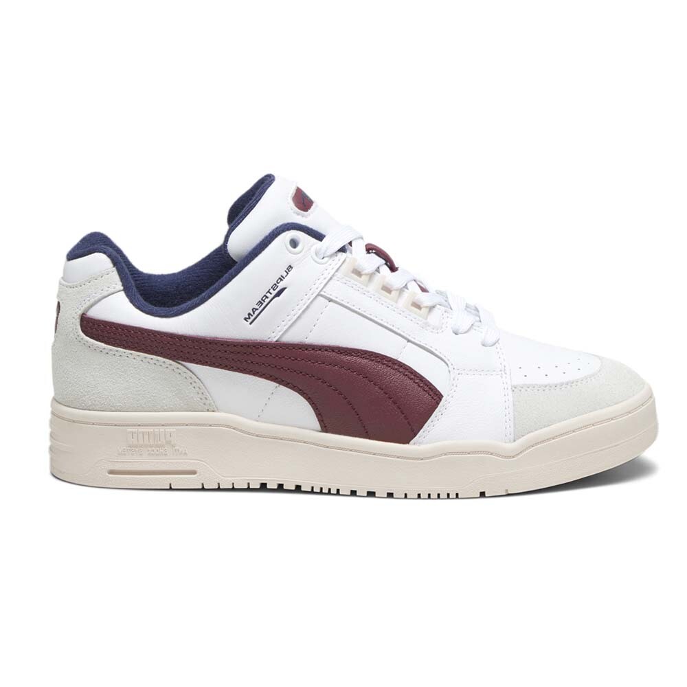 Puma Slipstream Lo Retro Lace Up  Mens White Sneakers Casual Shoes 38469210