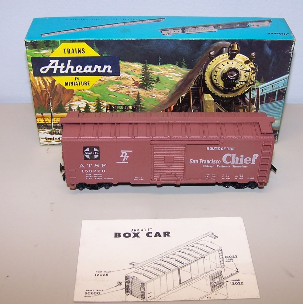 Athearn HO Scale 5016 Santa Fe “The Chief