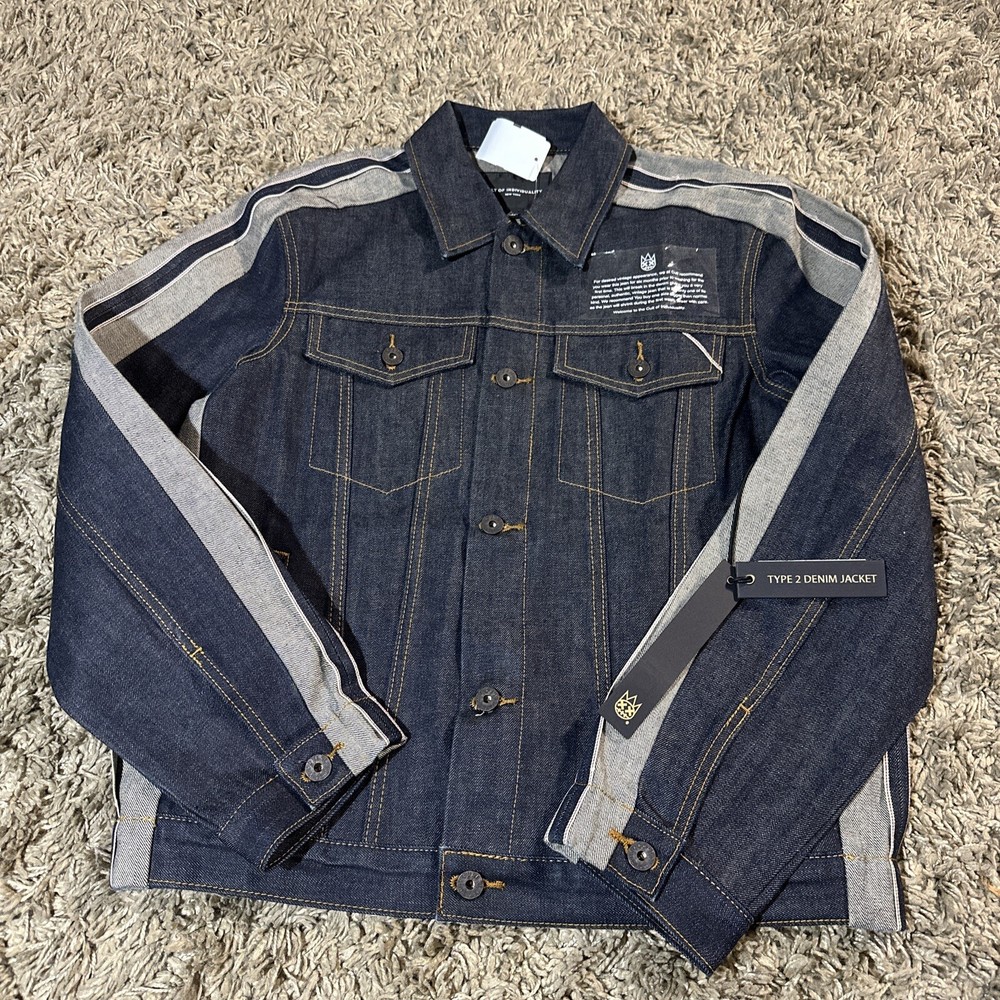 Cult of Individuality Type 2 Denim Jacket Size Medium