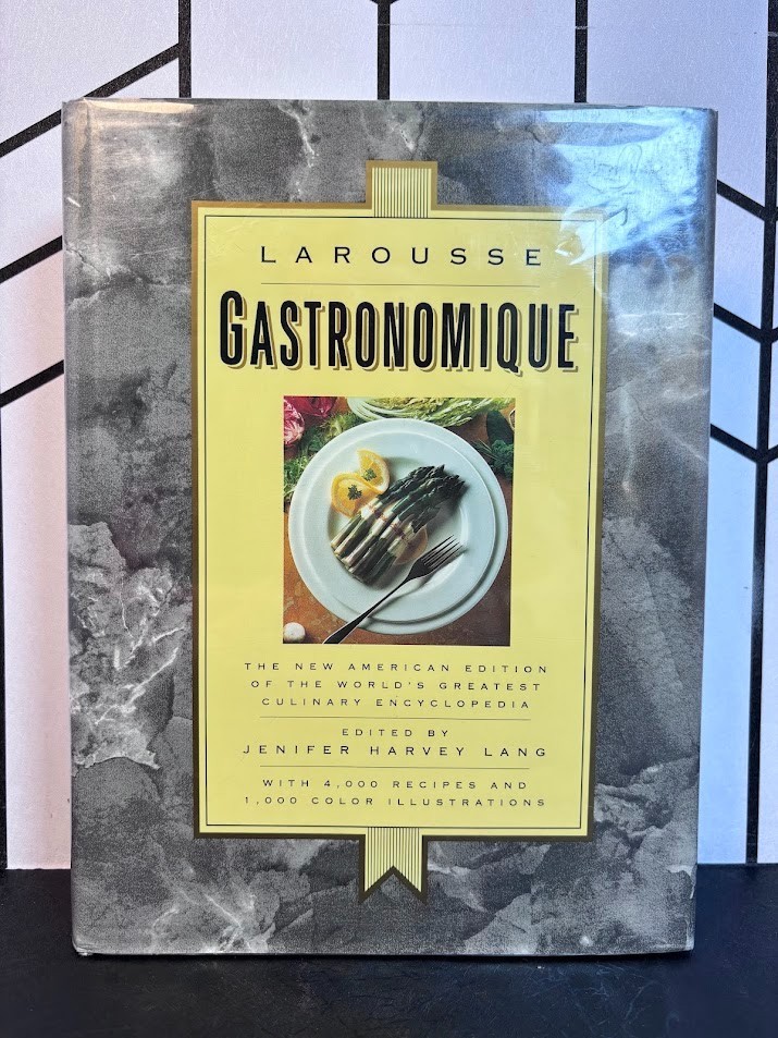 Larousse Gastronomique World's Greatest Cookery Encyclopedia Hardcover VG
