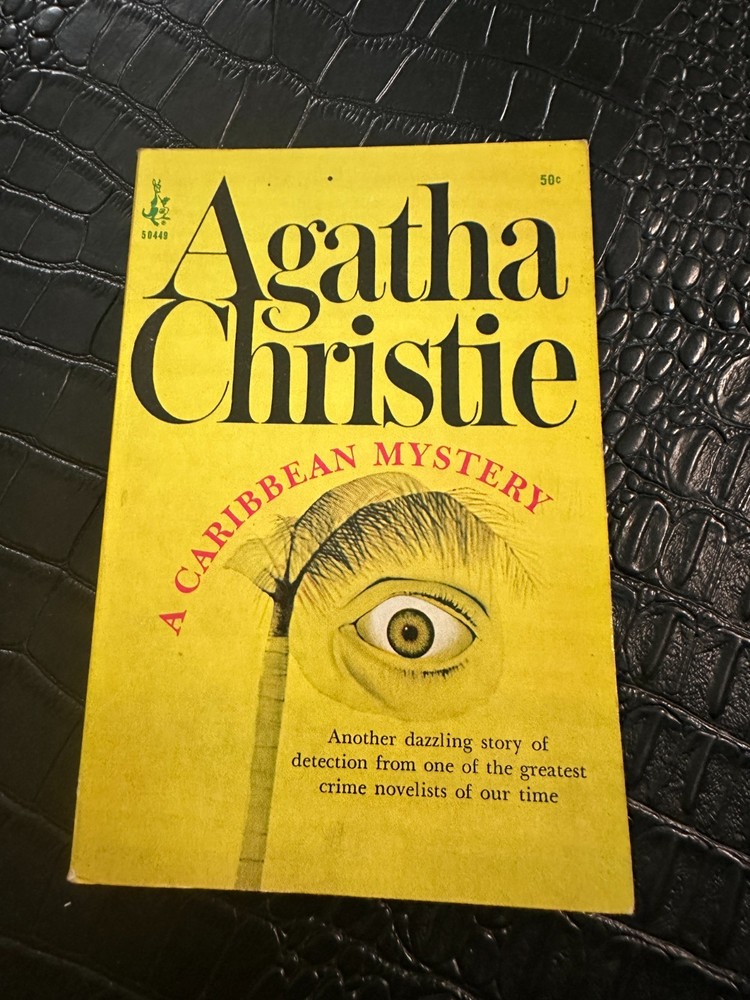 1966 AGATHA CHRISTIE vintage paperback book (NICE) CARIBBEAN MYSTERY