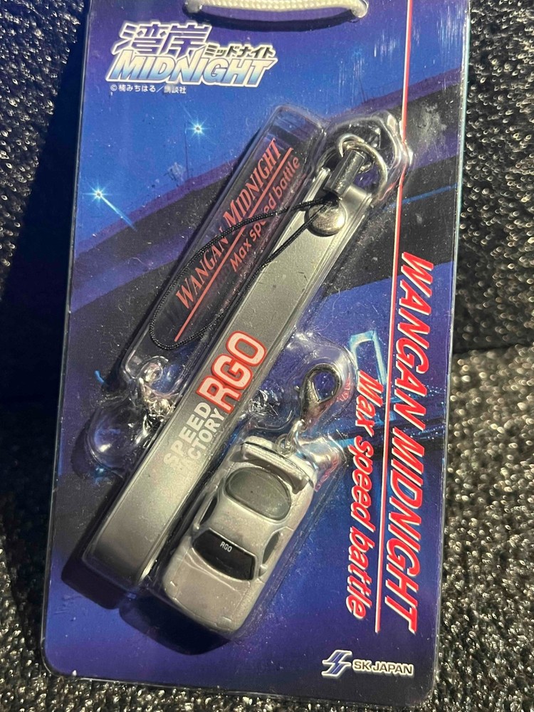Wangan Midnight FD RX-7 Figure RGO Mascot Strap Vintage  Anime Japan street race