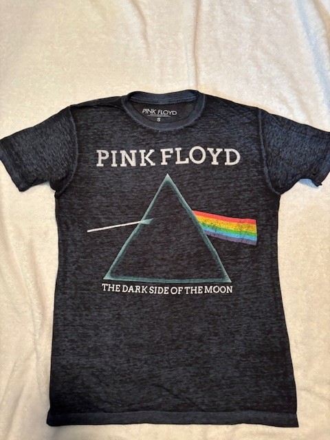 Pink Floyd Mens Small Short Sleeve Dark Side of the Moon T-Shirt