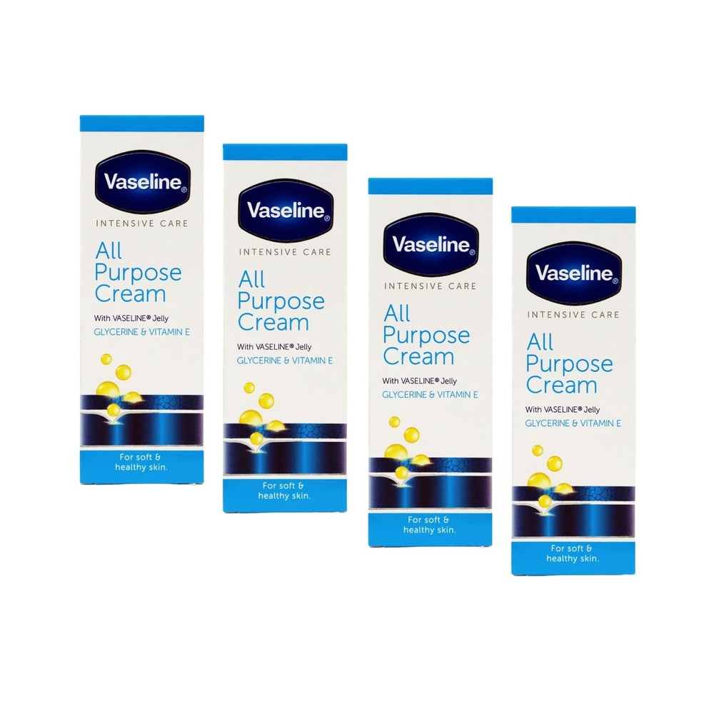 Intensive Care All Purpose Cream for Cracked Skin Relief 4-Pack 1.41 FL Oz Each