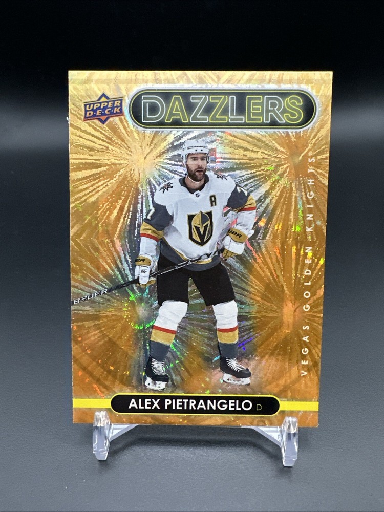 2021-22 Upper Deck Orange Dazzler #DZ-46 Alex Pietrangelo Vegas Golden Nights
