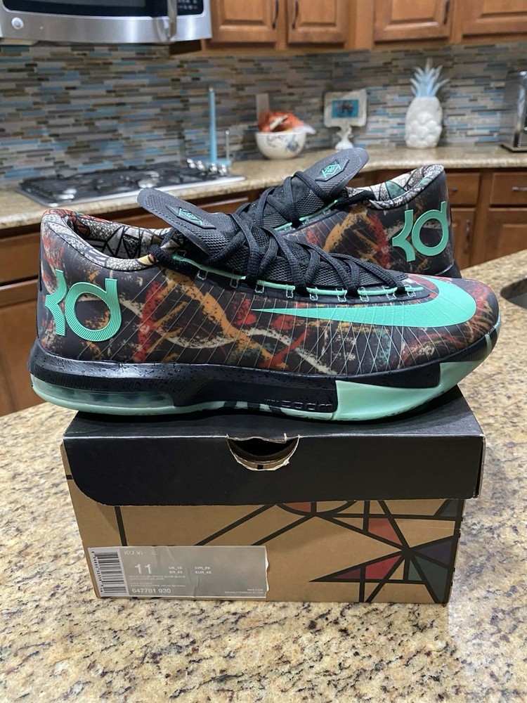 Nike KD 6 NOLA Gumbo League Illusion Size 11 (2014) 647781-930