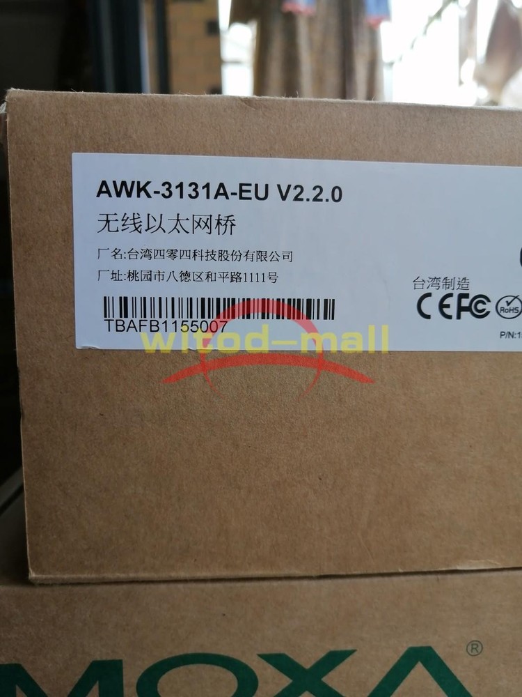 1PCS New MOXA Wireless Ethernet Bridge AWK-3131A-EU