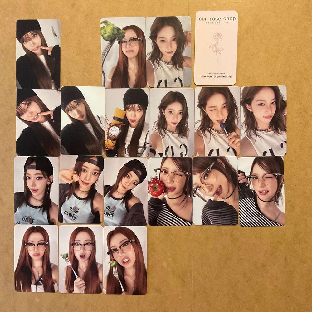 LE SSERAFIM Spaghetti 1st Single Album Official Compact Album Photocard PC