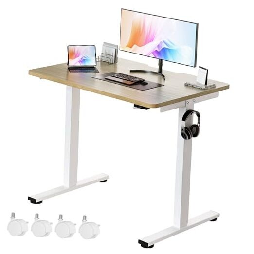 Small Electric Standing Desk, 36