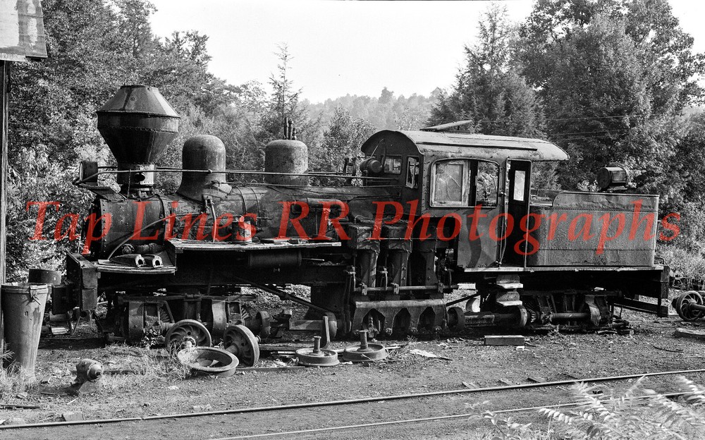 Mann’s Creek Railroad #3 Clifftop WV Sept 1955 By John Allen -New 5x8 Photo